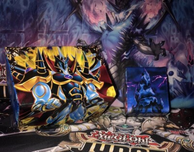 Evil HERO Neos Lord Luxury & Magnetic Yugioh Deck Box w/dice tray Elemental HERO-image