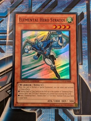 Elemental HERO Stratos CT07-EN006 Limited Edition-image