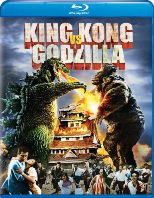 NEW! Universal KING KONG VS GODZILLA (Blu-ray, 1962) Classic Monster Sci Fi-image