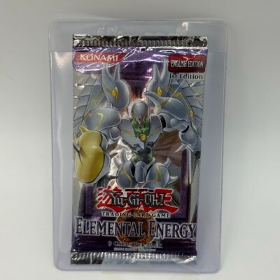 Yugioh Elemental Energy 1ST EDITION Factory Sealed Booster Pack English Edition-image
