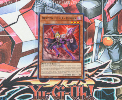 YuGiOh Destiny HERO - Denier BLC1-EN153 1st Edition Common-image