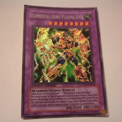 CT04-EN006 Elemental Hero Plasma Vice Secret Rare Limited Ed  Yugioh-image