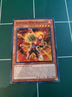 Elemental Hero Blazeman - LEHD-ENA16 - Common (NM) - Yugioh-image