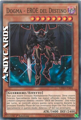 DOGMA - HERO OF DESTINY • (Destiny Hero - Dogma) • Common • LEHD ITA01 • YUGIOH-image