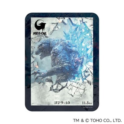 Godzilla Minus One-mouse pad (A ) hard-Optical compatible-7╳5╳0.19in- from Japan-image
