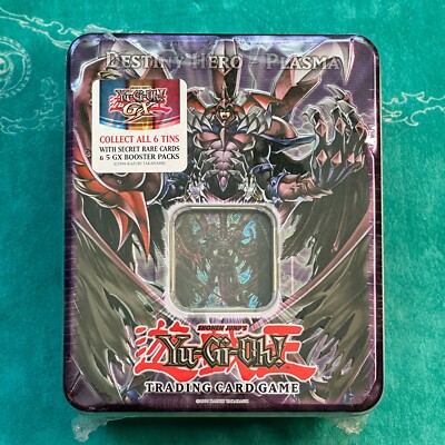 YUGIOH 2007 Destiny Hero Plasma CT03 Collector's Tin - SEALED-image