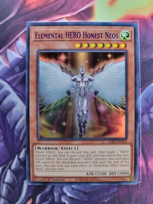 Yu-Gi-Oh! TCG LDS3-EN102 Elemental Hero Honest Neos (Blue) Ultra Rare M/NM-image