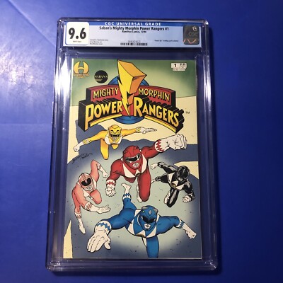 Saban Mighty Morphin Power Rangers #1 CGC 9.6 1st APPEARANCE Hamilton Comic 1994-image