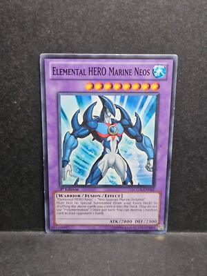Yu-gi-oh! TCG Elemental Hero Marine Neos LCGX-EN062 1st Edition-image