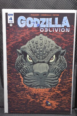 Godzilla Oblivion #4 Brian Churilla Cover A IDW 2016 Mothra Rodan Monsters 9.0-image