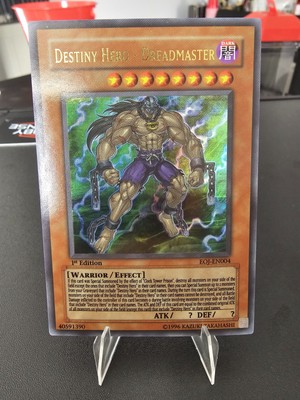 Destiny Hero - Dreadmaster EOJ-EN004 Enemy of Justice 1st Edition Light Play +-image