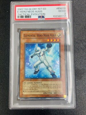 2007 YU-GI-OH! 1ST ED.E-HERO NEOS ALIUS #ENO18-image