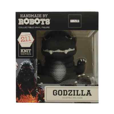 Handmade By Robots Godzilla Knit Series 211 Collectible Vinyl Figure New Sealed-image