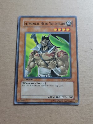 Elemental HERO Wildheart - DP03-EN003 - 1st Edition - YuGiOh-LP -image