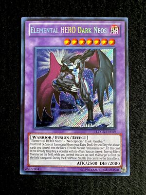 🔥 YUGIOH • ELEMENTAL HERO DARK NEOS • SECRET RARE • LCGX-EN059 • NEAR MINT 🔥-image