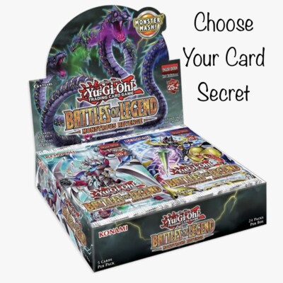 Choose Your Card from Yugioh Battles of Legend: Monstrous Revenge! Secret only!-image