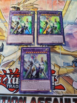 Yugioh - Elemental HERO Cosmo Neos SAST-EN036 NM Unlimited/1st ed Super Rare x3-image