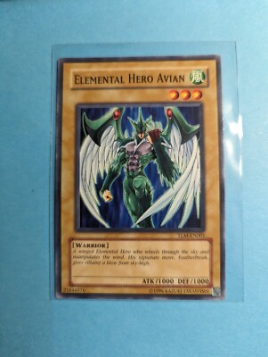 Yu-Gi-Oh! TCG Elemental Hero Avian The Lost Millenium TLM-EN001 NP, NM+-image