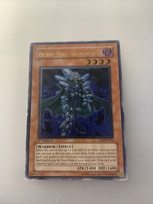 Destiny Hero - Diamond Dude EOJ-EN003 1st Edition Ultra Rare (heavy play)-image