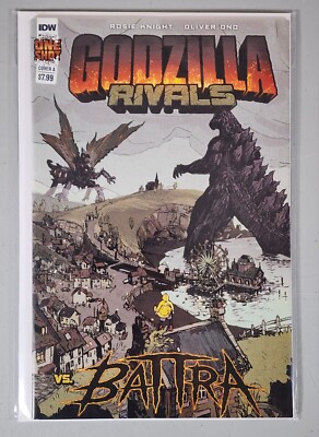 Godzilla Rivals vs. Battra #1 Cover A New NM IDW 2022-image