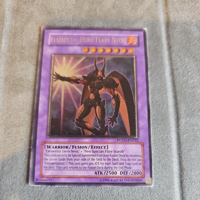 Elemental Hero Flare Neos POTD-EN032 Ultimate Rare Unlimited Edition NM YuGiOh-image