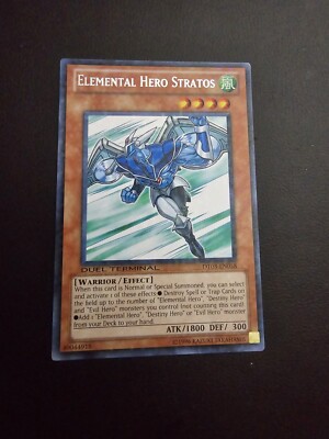Elemental HERO Stratos - Duel Terminal - LP - DT03-EN058-image