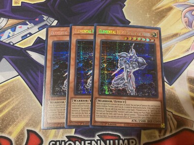 Elemental HERO Spirit of Neos MP23-EN117 1st Prismatic Secret Rare NM Yugioh x3-image