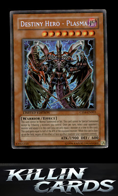 Destiny HERO - Plasma CT04-EN003 Secret Rare 2007 Collectors Tin YuGiOh Card LP-image