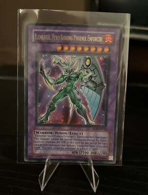 Yu-Gi-Oh! TCG Elemental Hero Shining Phoenix Enforcer Enemy of Justice EOJ-EN033-image
