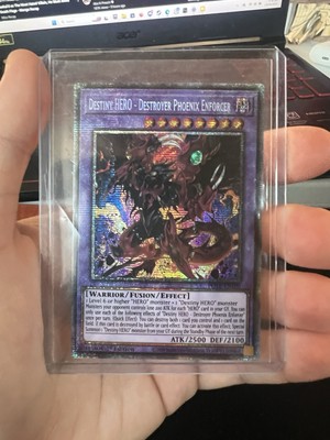 Destiny HERO - Destroyer Phoenix Enforcer 1st Edition Starlight Rare POTE-EN100-image