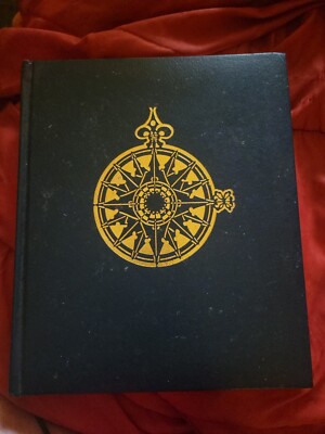National Geographic Atlas Of World History HardCover Book 1997 Leather Deluxe Ed-image
