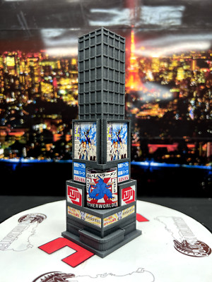 Building #002 Scaled for SH Monsterarts Hiya Gundam Godzilla Evangelion-image