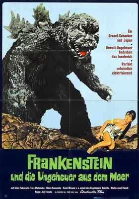 Godzilla Vs Sea Monster Poster 05 A4 10x8 Photo Print-image