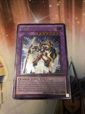 Lightly Played Elemental Hero Neos Knight - EXVC-EN093 - Ultimate Rare - Unlimit-image