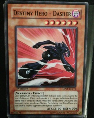 Destiny Hero - Dasher 1st Edition DP05 English Near Mint Destiny Hero-image