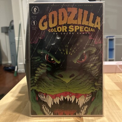 Godzilla Color Special #1 (1992) Dark Horse Comics High Grade  Art  Adams-image
