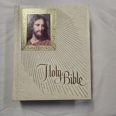 Holy Bible Large Fireside King James Version Red Letter Edition Maps Pictorial-image