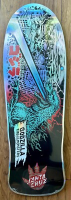 Santa Cruz Godzilla O'Brien Reaper Limited Edition Skateboard Deck-image
