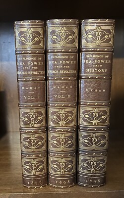 The Influence of Sea Power (1898) in 3 Books: 1660-1783, and 1793-1812 (2 vols)-image