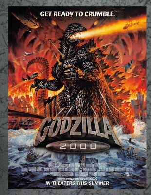 Godzilla 2000 In Theaters this Summer Japan TriStar 2000 Vintage Print Ad Art -image