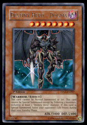 Yu-Gi-Oh! Destiny Hero - Dogma #DP05-EN007 1st Edition Near Mint-image