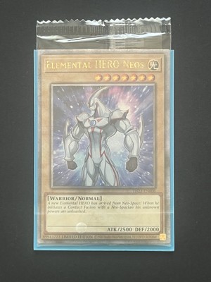 Elemental HERO Neos MGED-EN004 1st Edition Premium Gold Rare YuGiOh Card-image