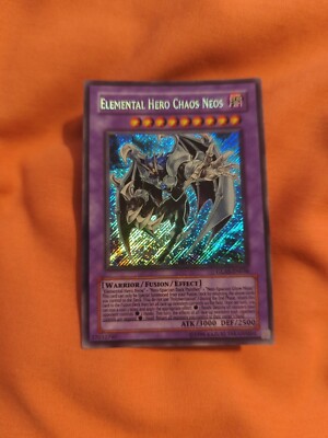 Elemental Hero Chaos Neos glas-en036 (NM) Secret Rare Yu-Gi-Oh!-image
