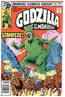 Godzilla  # 15    NEAR MINT-    Oct. 1978    Moench story    Trimpe, Green art-image