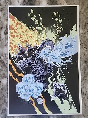 Godzilla's Monsterpiece Theatre #1 Cover RI By Jim Mahfood 1:25-image