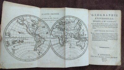 LE FRANCOIS (Abbé A.)]‎ ‎Géographie universelle, dédiée à Crozat. 1813. Maps-image