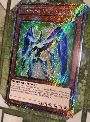YuGiOh ELEMENTAL HERO PRISMA Platinum Secret Rare RA03-EN193-image