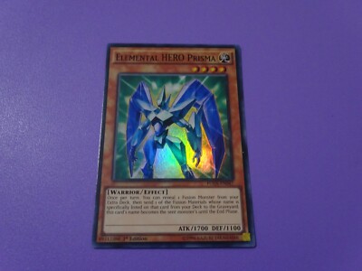 Yu-Gi-Oh! FUEN-EN047 Elemental Hero Prisma Super Rare 1st Edition-image