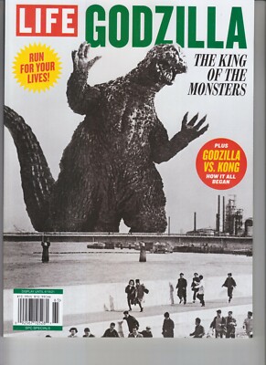 GODZILLA THE KING OF THE MONSTERS LIFE MAGAZINE BOOKLET 2021 RUN FOR YOUR LIVES!-image