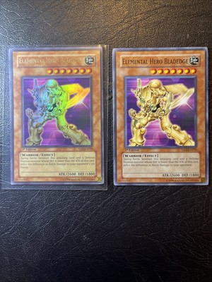 Yu-Gi-Oh! TCG Elemental Hero Bladedge 2006 YSD-EN019 1st Edition-image